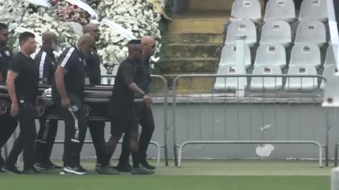 Los brasileños dan el último adiós a su gran ídolo, Pelé Los brasileños dan el último adiós a su gran ídolo, Pelé