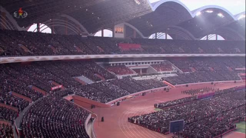 Masivo desfile en Corea del Norte sin la presencia de Kim Jong Un Masivo desfile en Corea del Norte sin la presencia de Kim Jong Un