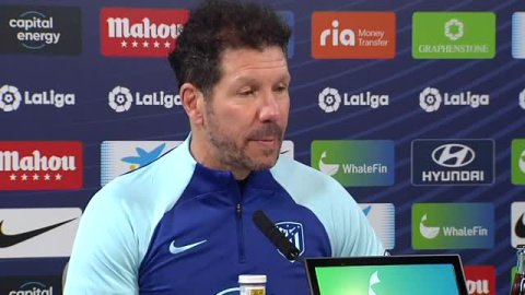 Simeone: "Todos los días afrontamos los partidos intentando verlos como si fuese una final" Simeone: "Todos los días afrontamos los partidos intentando verlos como si fuese una final"