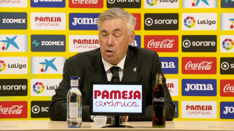 Ancelotti reconoce que el Villarreal "ha jugado mejor que nosotros" Ancelotti reconoce que el Villarreal "ha jugado mejor que nosotros"