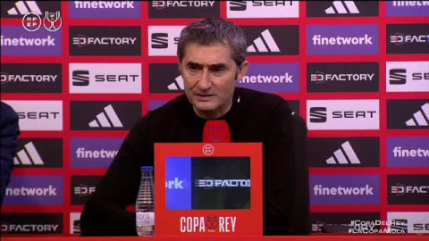 Valverde: "Sabemos qué significa la Copa" Valverde: "Sabemos qué significa la Copa"