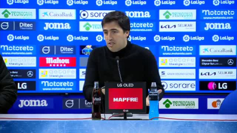 Iraola tras el empate ante el Getafe (1-1): "No podemos perdonar tanto" Iraola tras el empate ante el Getafe (1-1): "No podemos perdonar tanto"