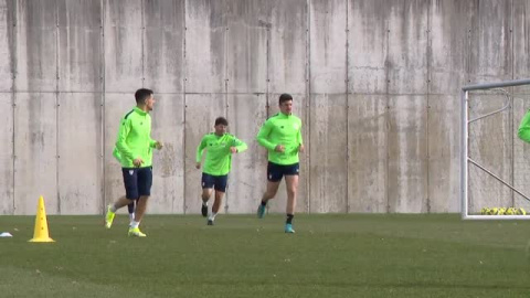 El Athletic sigue preparando el partido del domingo en el Metropolitano ante el Atlético El Athletic sigue preparando el partido del domingo en el Metropolitano ante el Atlético