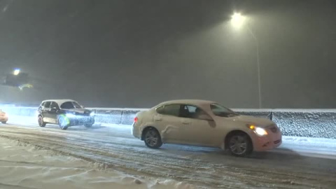 Las tormentas de nieve siembran el caos total en Estados Unidos Las tormentas de nieve siembran el caos total en Estados Unidos