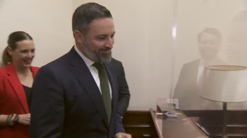 VOX registra en el Congreso la moción de censura contra Sánchez VOX registra en el Congreso la moción de censura contra Sánchez