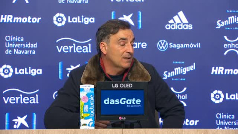 Carvalhal, tras empatar con el Osasuna: "La primera parte ha sido heavy metal" Carvalhal, tras empatar con el Osasuna: "La primera parte ha sido heavy metal"