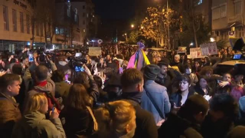 La manifestación del 8M en Estambul termina con violentas cargas policiales La manifestación del 8M en Estambul termina con violentas cargas policiales