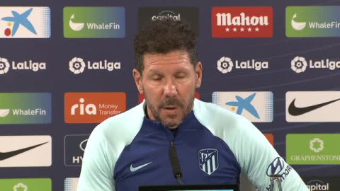 Simeone sobre De Paul: "Es un jugador importante cuando está muy bien" Simeone sobre De Paul: "Es un jugador importante cuando está muy bien"