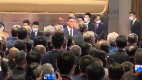 Sánchez denuncia en el Foro de Borao la "brutal e ilegal" invasión rusa de Ucrania Sánchez denuncia en el Foro de Borao la "brutal e ilegal" invasión rusa de Ucrania