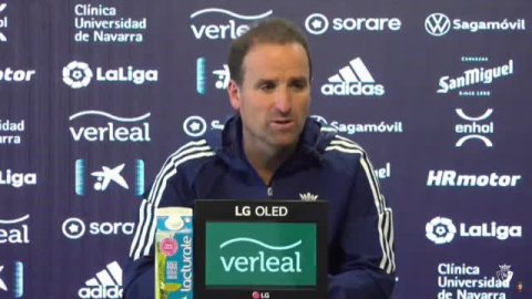 Arrasate: "Todavía quedan seis partidos para la final de Copa" Arrasate: "Todavía quedan seis partidos para la final de Copa"