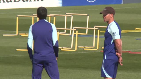 El Atleti sigue preparando su duelo ante el Rayo Vallecano El Atleti sigue preparando su duelo ante el Rayo Vallecano