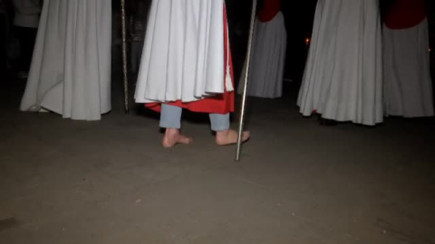 La Procesión del Silencio invade de emoción a los fieles de La Laguna La Procesión del Silencio invade de emoción a los fieles de La Laguna