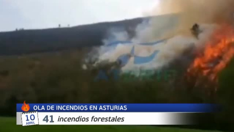 Cerco a los autores del fuego en Asturias Cerco a los autores del fuego en Asturias