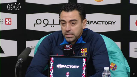 Xavi: "En el Barça es innegociable ganar. Los objetivos son los títulos" Xavi: "En el Barça es innegociable ganar. Los objetivos son los títulos"