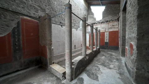 Reabre al público la famosa Casa de los Vetti en Pompeya Reabre al público la famosa Casa de los Vetti en Pompeya