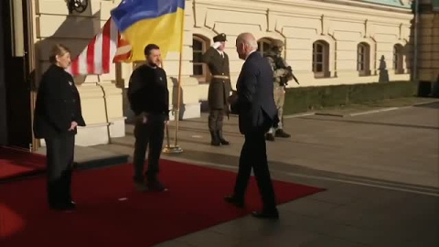 Visita sorpresa de Biden a Ucrania para reunirse con Zelenski Visita sorpresa de Biden a Ucrania para reunirse con Zelenski