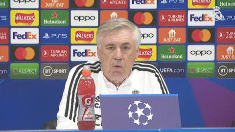 Ancelotti: "En este momento es un gusto ver a Vinicius" Ancelotti: "En este momento es un gusto ver a Vinicius"
