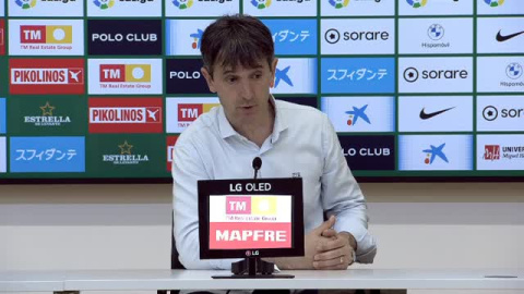 Pacheta: "Nos han sometido como hacía tiempo que no nos sometían" Pacheta: "Nos han sometido como hacía tiempo que no nos sometían"