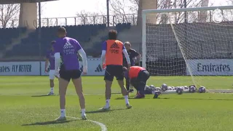 El Real Madrid prepara la pólvora para recibir al Liverpool en el Bernabéu El Real Madrid prepara la pólvora para recibir al Liverpool en el Bernabéu