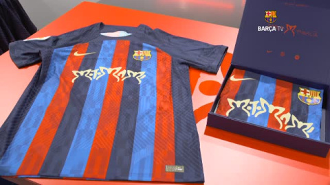 Motomami de Rosalía, en las camisetas del Barça para el clásico del domingo Motomami de Rosalía, en las camisetas del Barça para el clásico del domingo