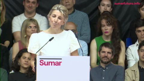 Yolanda Díaz: "Quiero ser la primera presidenta de España" Yolanda Díaz: "Quiero ser la primera presidenta de España"