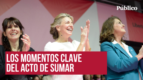 Yolanda Díaz y Sumar: esto es lo que ha pasado en el acto de presentación Yolanda Díaz y Sumar: esto es lo que ha pasado en el acto de presentación