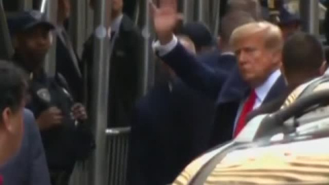 Trump se declara no culpable y dice que su único delito ha sido defender EEUU Trump se declara no culpable y dice que su único delito ha sido defender EEUU