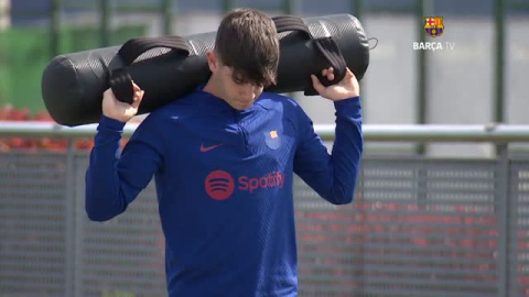 El Barça empieza a preparar el partido del domingo ante el Atlético El Barça empieza a preparar el partido del domingo ante el Atlético