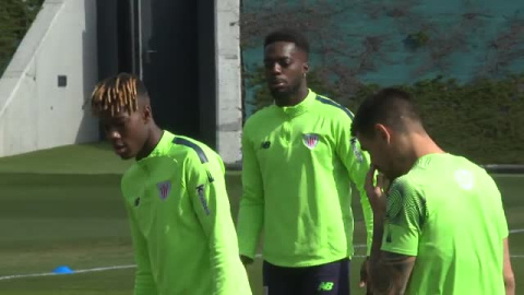 El Athletic ya prepara el partido de este sábado frente al Almería El Athletic ya prepara el partido de este sábado frente al Almería