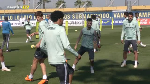 El Villarreal sigue preparando el partido del domingo contra el Sevilla El Villarreal sigue preparando el partido del domingo contra el Sevilla