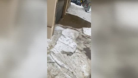 La DANA descarga fuertes precipitaciones en Cataluña La DANA descarga fuertes precipitaciones en Cataluña