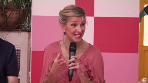 Yolanda Díaz anuncia un plan de choque para climatizar centros escolares y residencias Yolanda Díaz anuncia un plan de choque para climatizar centros escolares y residencias
