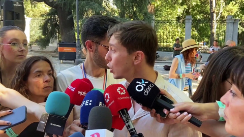 Un Orgullo multitudinario llena las calles de Madrid para gritar "no" a los discursos de odio Un Orgullo multitudinario llena las calles de Madrid para gritar "no" a los discursos de odio