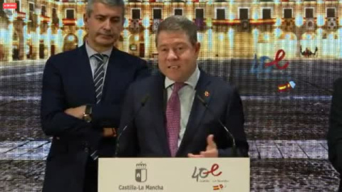 García-Page, sin paños calientes contra el Gobierno: "Que no se esfuerce en explicar lo inexplicable" García-Page, sin paños calientes contra el Gobierno: "Que no se esfuerce en explicar lo inexplicable"