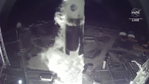 Exitoso lanzamiento de cuatro astronautas hacia la Estación Espacial Internacional Exitoso lanzamiento de cuatro astronautas hacia la Estación Espacial Internacional