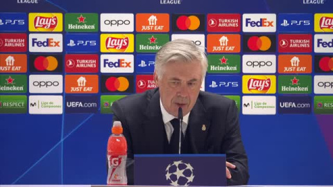 Ancelotti: "El objetivo es intentar repetir el mismo partido en Stamford Bridge" Ancelotti: "El objetivo es intentar repetir el mismo partido en Stamford Bridge"
