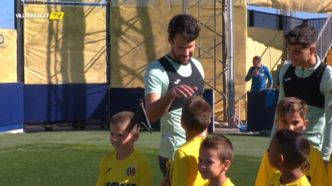 El Villarreal sigue preparando el partido de este sábado ante el Valladolid El Villarreal sigue preparando el partido de este sábado ante el Valladolid