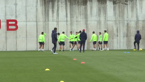 El Athletic continúa preparando el derbi de este sábado contra la Real Sociedad El Athletic continúa preparando el derbi de este sábado contra la Real Sociedad