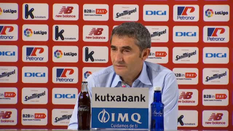 Valverde: "Hemos perdido un partido importantísimo en el que teníamos puestas esperanzas" Valverde: "Hemos perdido un partido importantísimo en el que teníamos puestas esperanzas"