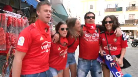Ambientazo en Sevilla antes de la final de la Copa del Rey Ambientazo en Sevilla antes de la final de la Copa del Rey