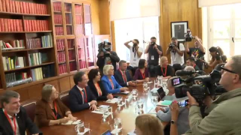 La delegación del Parlamento alemán suspende su visita a España La delegación del Parlamento alemán suspende su visita a España