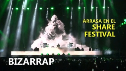 Bizarrap arrasa en el Share Festival Bizarrap arrasa en el Share Festival