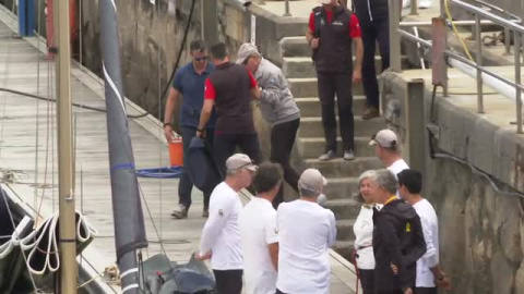 El rey Juan Carlos sale a navegar El rey Juan Carlos sale a navegar