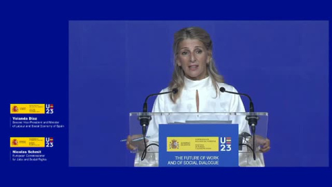 Díaz responde a Guerra: "Se acabó con el machismo en España y en Europa" Díaz responde a Guerra: "Se acabó con el machismo en España y en Europa"