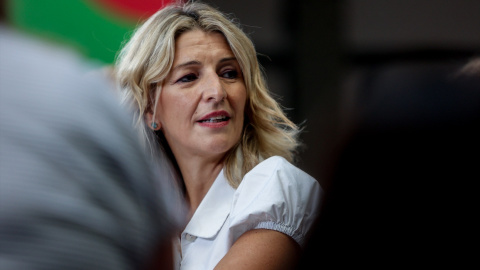 Yolanda Díaz, sobre un acuerdo de gobierno con el PSOE: "Aún estamos lejos" Yolanda Díaz, sobre un acuerdo de gobierno con el PSOE: "Aún estamos lejos"