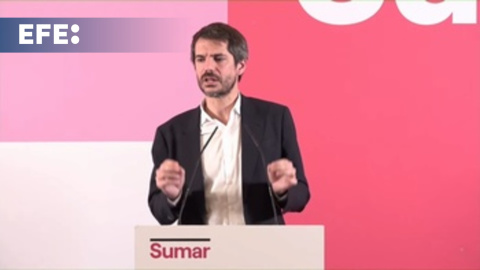Sumar urge al PP a que rompa con Vox por las "peligrosísimas declaraciones" de Abascal Sumar urge al PP a que rompa con Vox por las "peligrosísimas declaraciones" de Abascal