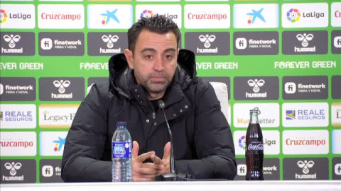 Xavi: "Los números son extraordinarios, pero hay que seguir" Xavi: "Los números son extraordinarios, pero hay que seguir"