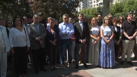 Concentración en Logroño tras el último caso de violencia machista Concentración en Logroño tras el último caso de violencia machista