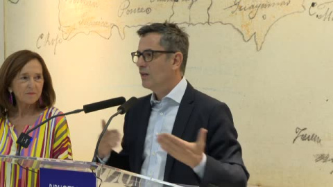 Bolaños sobre Urkullu: "Me parece una propuesta muy legítima que yo valoro pero no es la nuestra" Bolaños sobre Urkullu: "Me parece una propuesta muy legítima que yo valoro pero no es la nuestra"