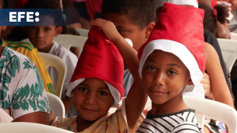 Una navidad en la favela de Paraisópolis, sin banquetes ni regalos para todos Una navidad en la favela de Paraisópolis, sin banquetes ni regalos para todos